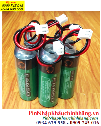 Fanso CR17450E (Zắc PH2.54-2P), Pin nuôi nguồn Fanso CR17450E lithium 3v 2200mAh chính hãng 